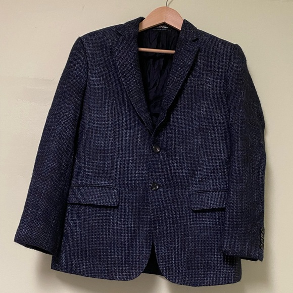 Emporio Armani Blue Sport Coat Modern Tailoring